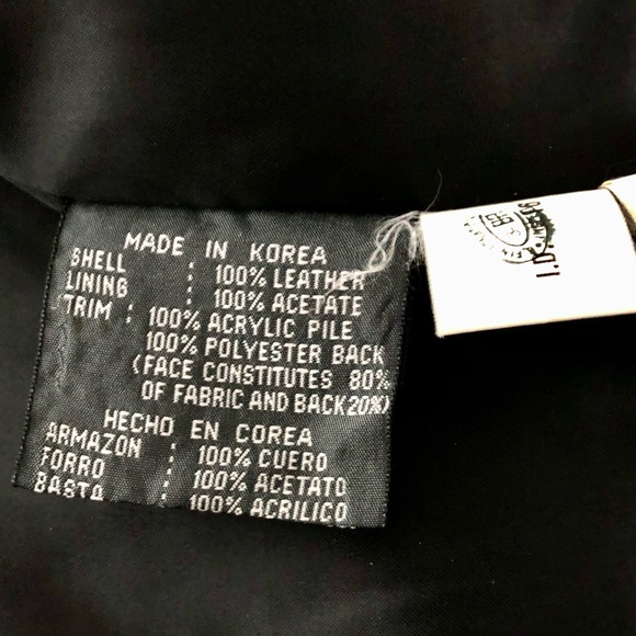 VINTAGE 90S CLUELESSCORE BLACK LEATHER QUILTED - Picture 6 of 8